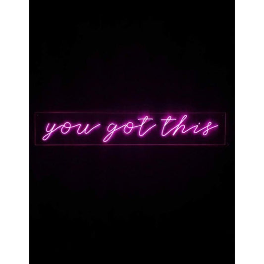 You Got This Led Sign Business Neon Signs Wall Art Decor