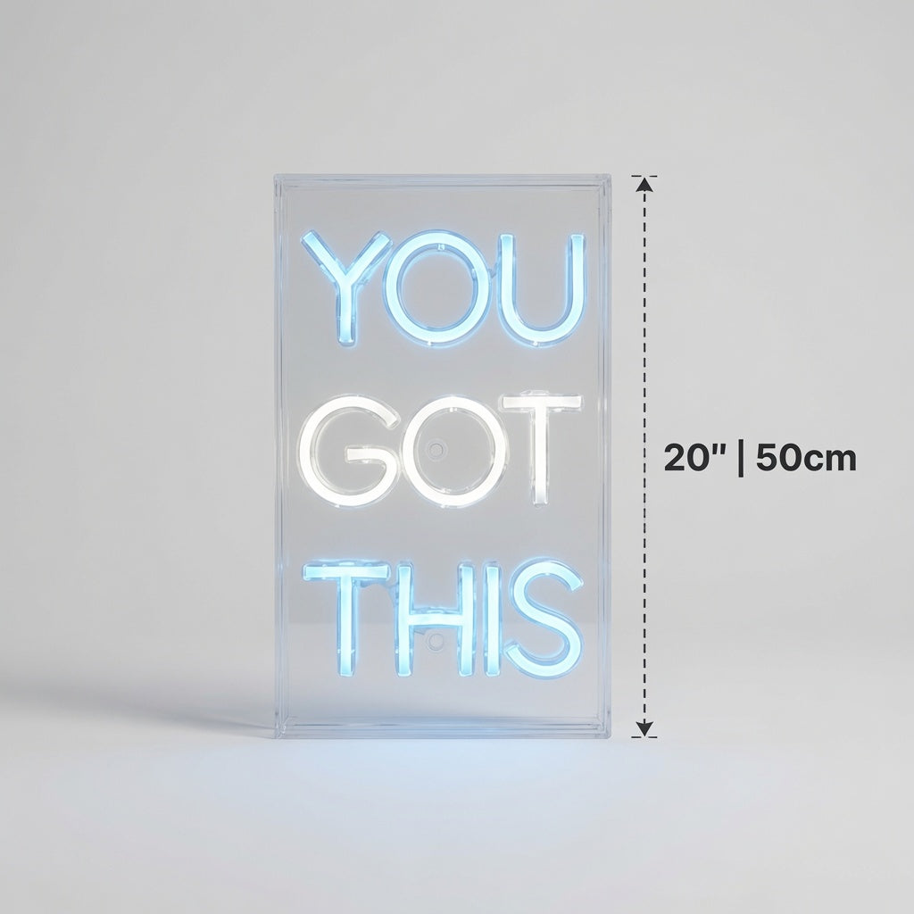 You Got This Minimal Wall Light LED Neon Sign - 04 Size Image