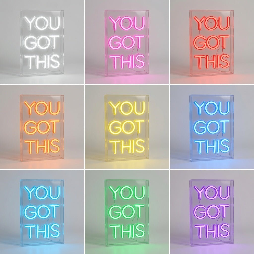 You Got This Minimal Wall Light LED Neon Sign - Shineneon