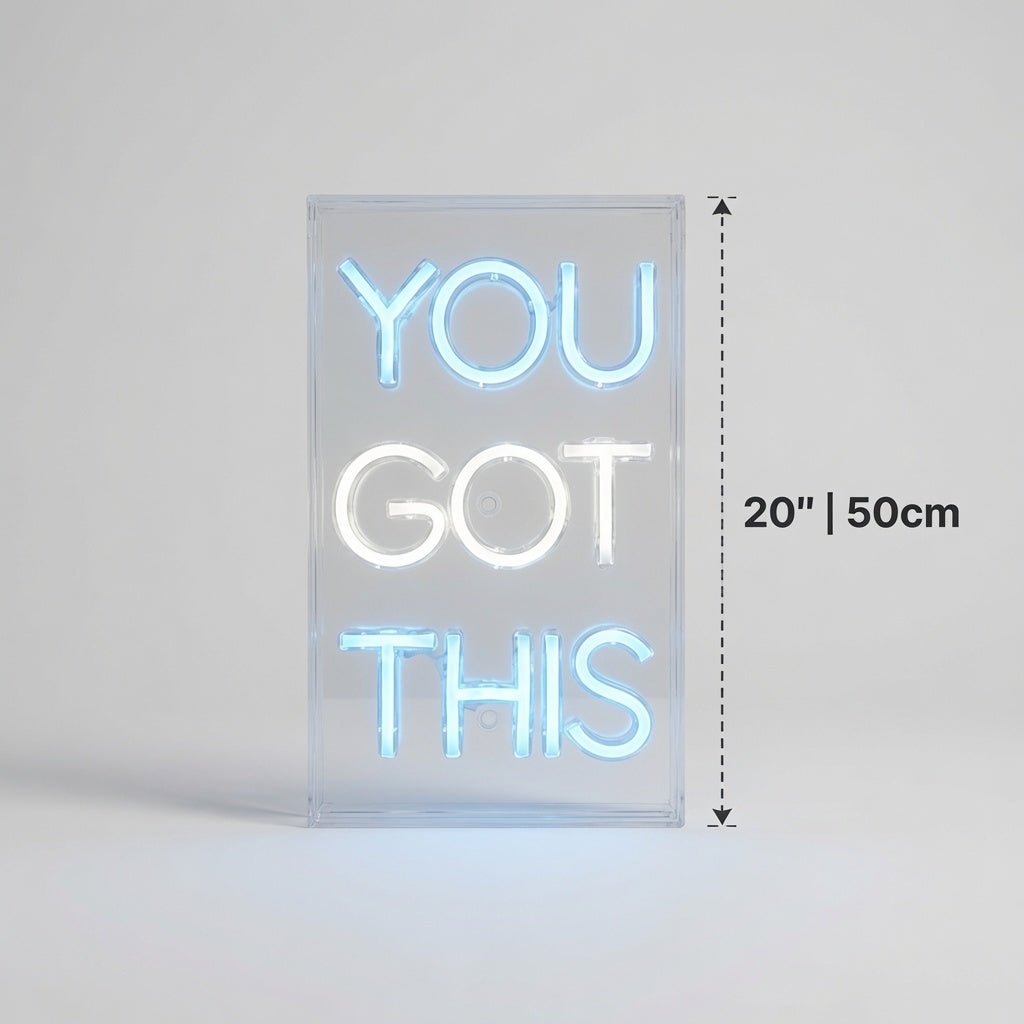 You Got This Minimal Wall Light LED Neon Sign - Shineneon