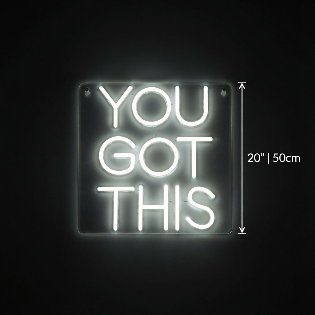 You Got This Room Decor LED Neon Sign - 04 Size Image