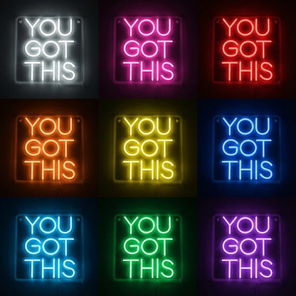 You Got This Room Decor LED Neon Sign - Shineneon