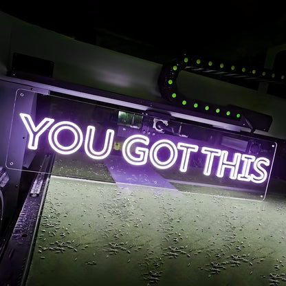 You Got This Shine Bright With Neon Confidence | Shineneon