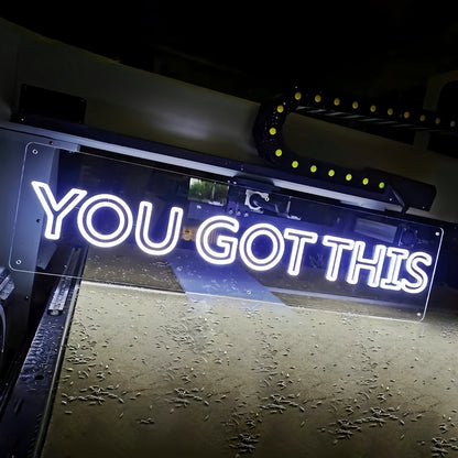 You Got This Shine Bright With Neon Confidence | Shineneon