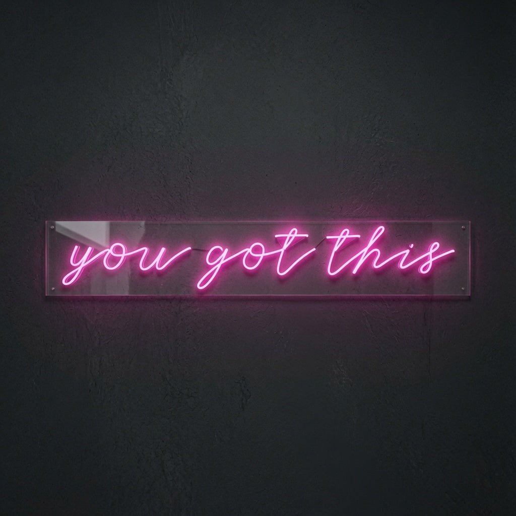 You Got This Wall Decor LED Neon Sign - Shineneon