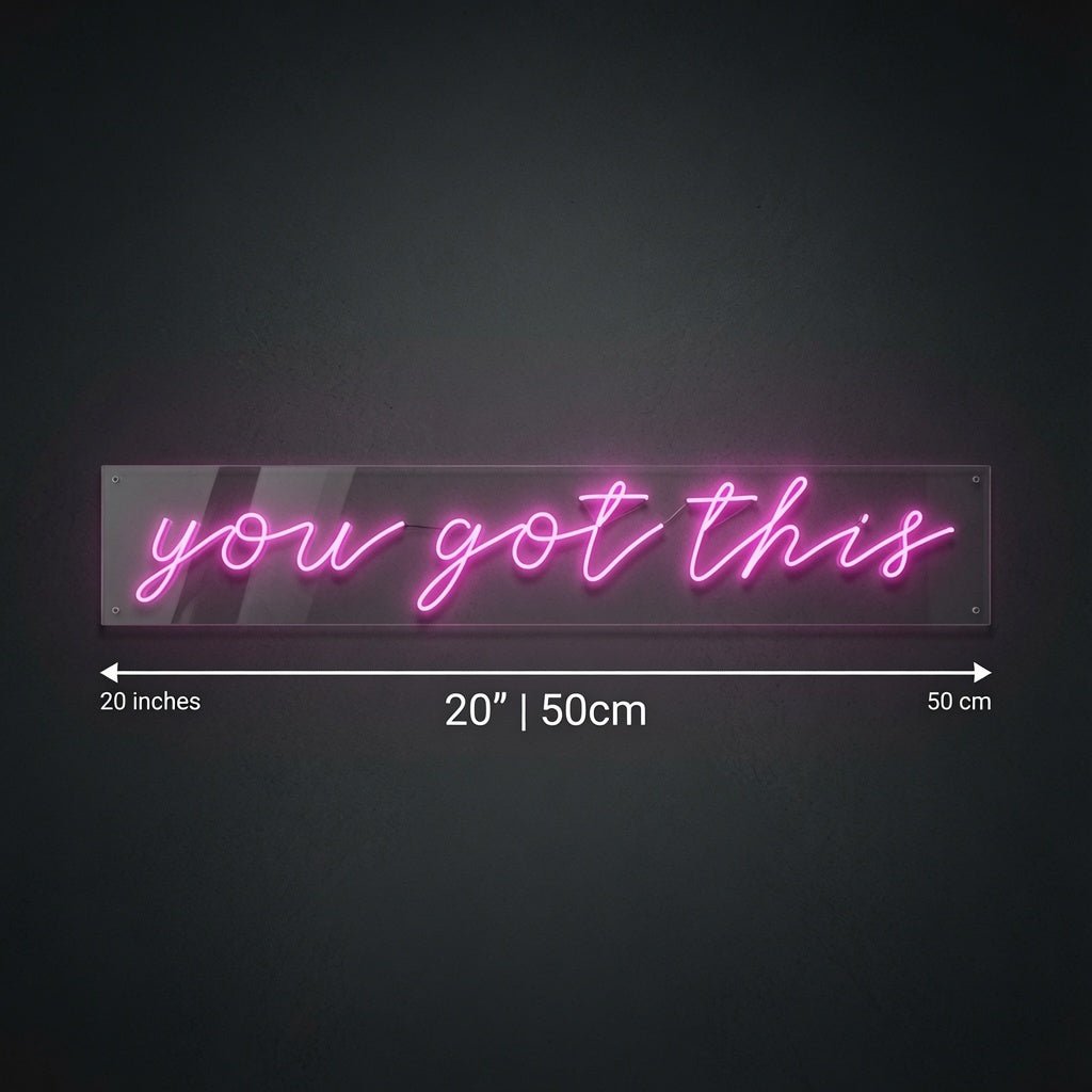 You Got This Wall Decor LED Neon Sign - Shineneon