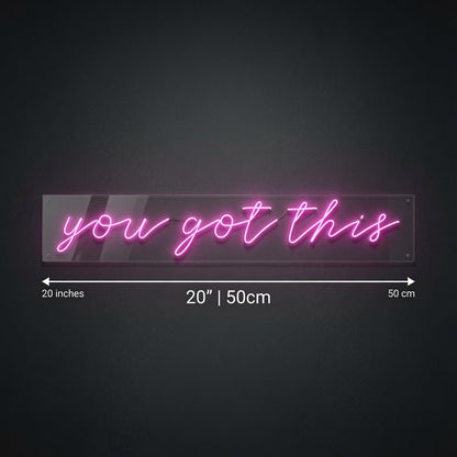 You Got This Wall Decor LED Neon Sign - Shineneon