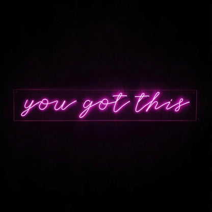 You Got This Wall Decor LED Neon Sign - Shineneon
