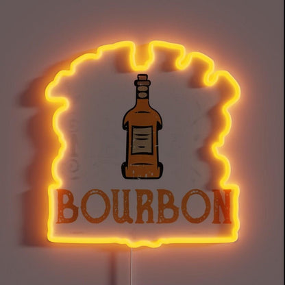 You Had Me At Bourbon Rgb Led Neon Sign Bar Decor - Shineneon
