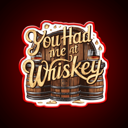 You Had Me At Whiskey Drink Bar Led Neon Sign Rgb Color - Shineneon