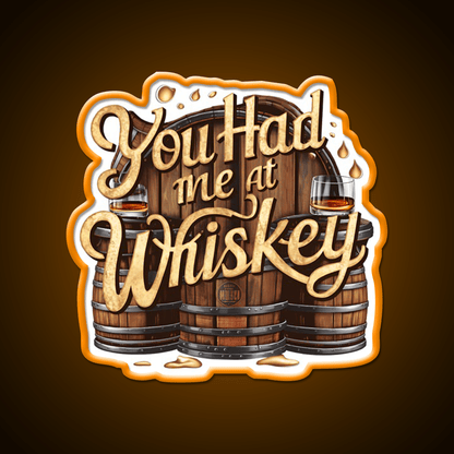 You Had Me At Whiskey Drink Bar Led Neon Sign Rgb Color - Shineneon