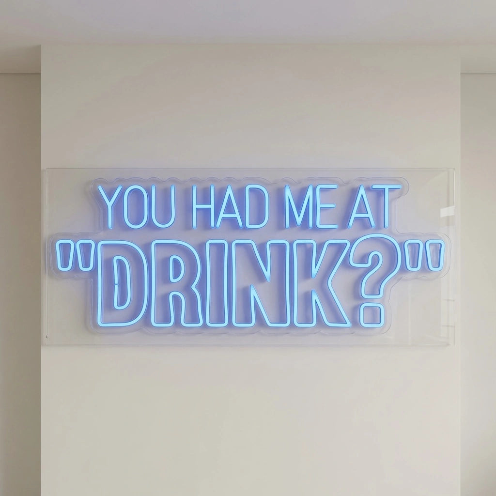 You Had Me Business LED Neon Sign - 04 Size Image
