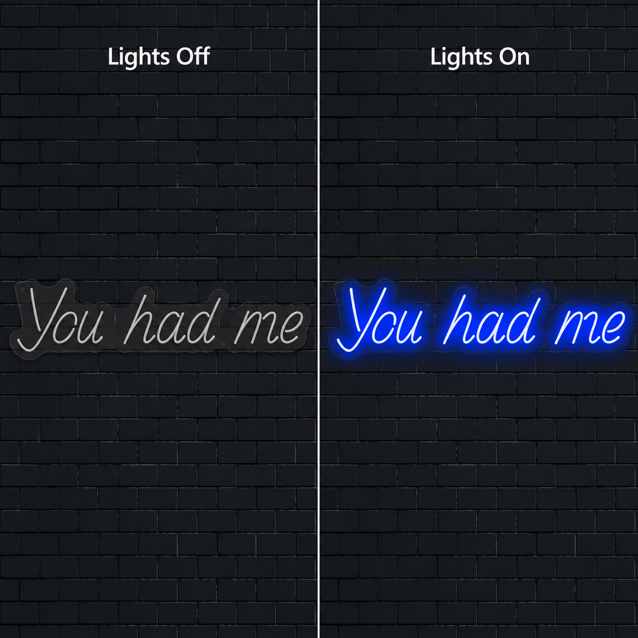 You Had Me LED Neon Sign - Shineneon