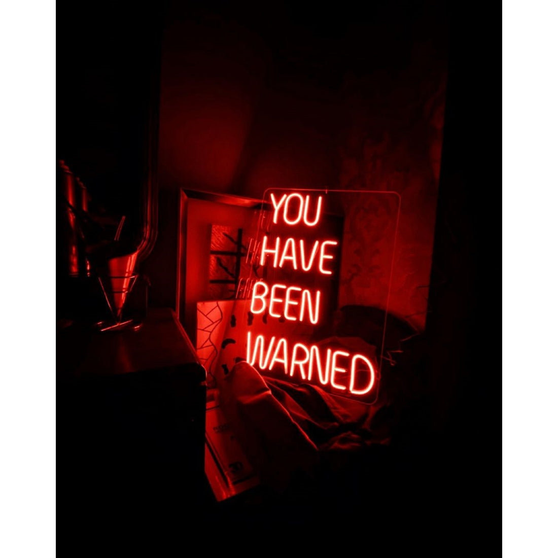 You Have Been Warned Led Sign Business Neon Sign