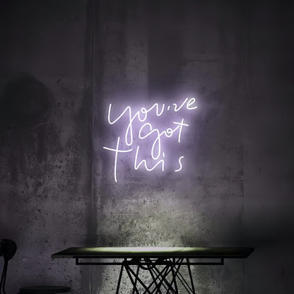 You Have Got This Illuminate Your Space With Confidence And Neon Glow | Shineneon