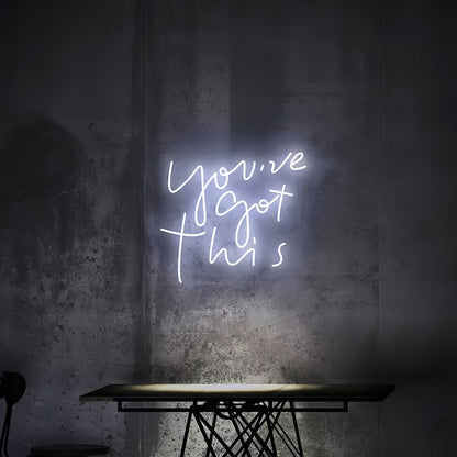 You Have Got This Illuminate Your Space With Confidence And Neon Glow | Shineneon
