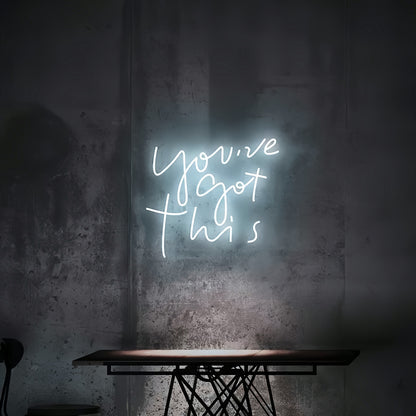 You Have Got This Illuminate Your Space With Confidence And Neon Glow | Shineneon