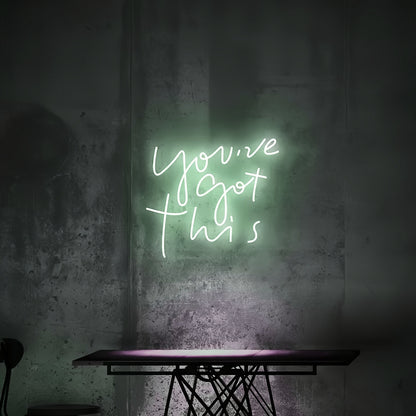 You Have Got This Illuminate Your Space With Confidence And Neon Glow | Shineneon