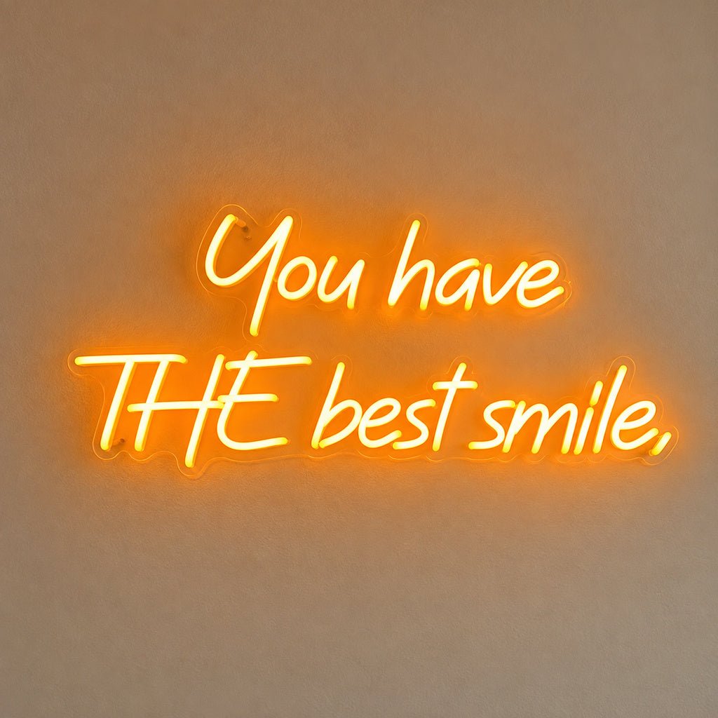 You Have The Best Smile LED Neon Sign - Shineneon