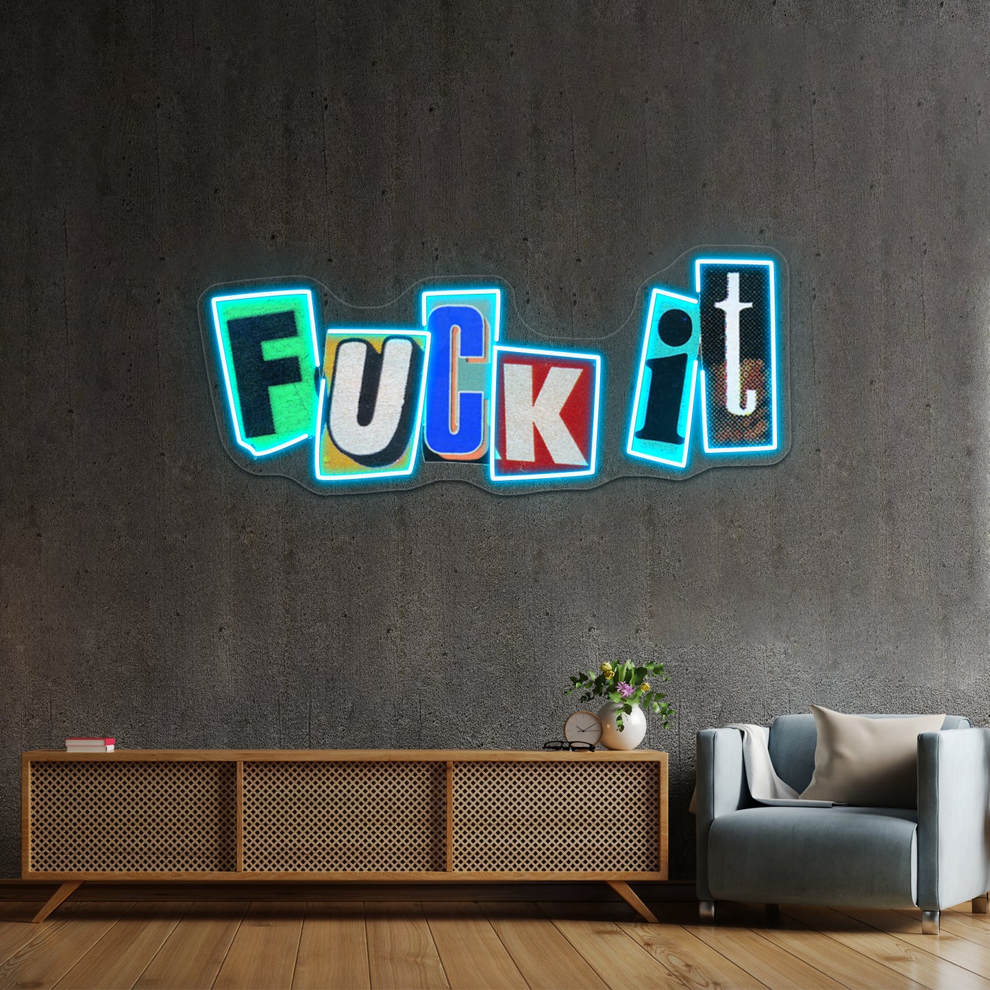 You Know Fck It Artwork Led Neon Signs