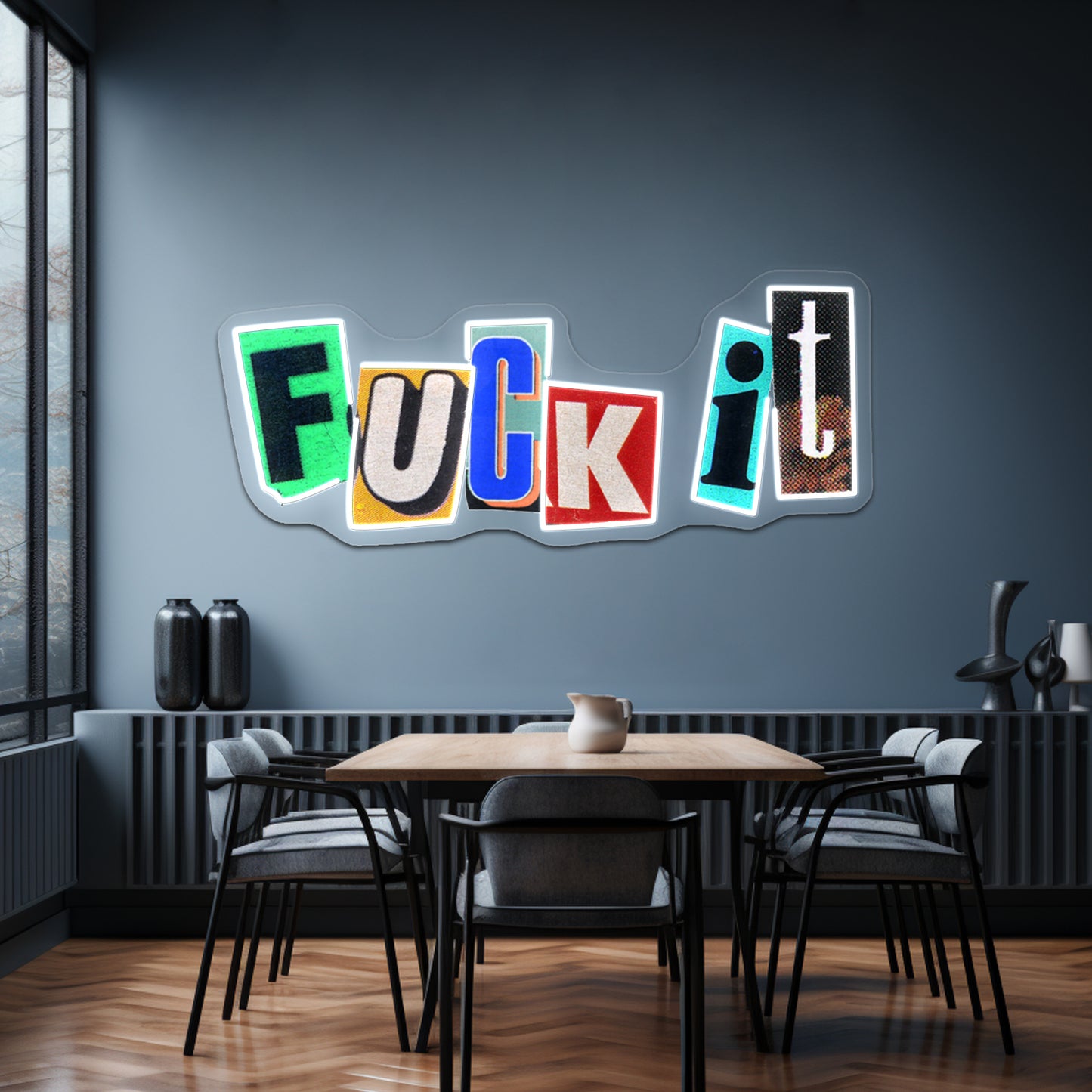 You Know Fck It Artwork Led Neon Signs