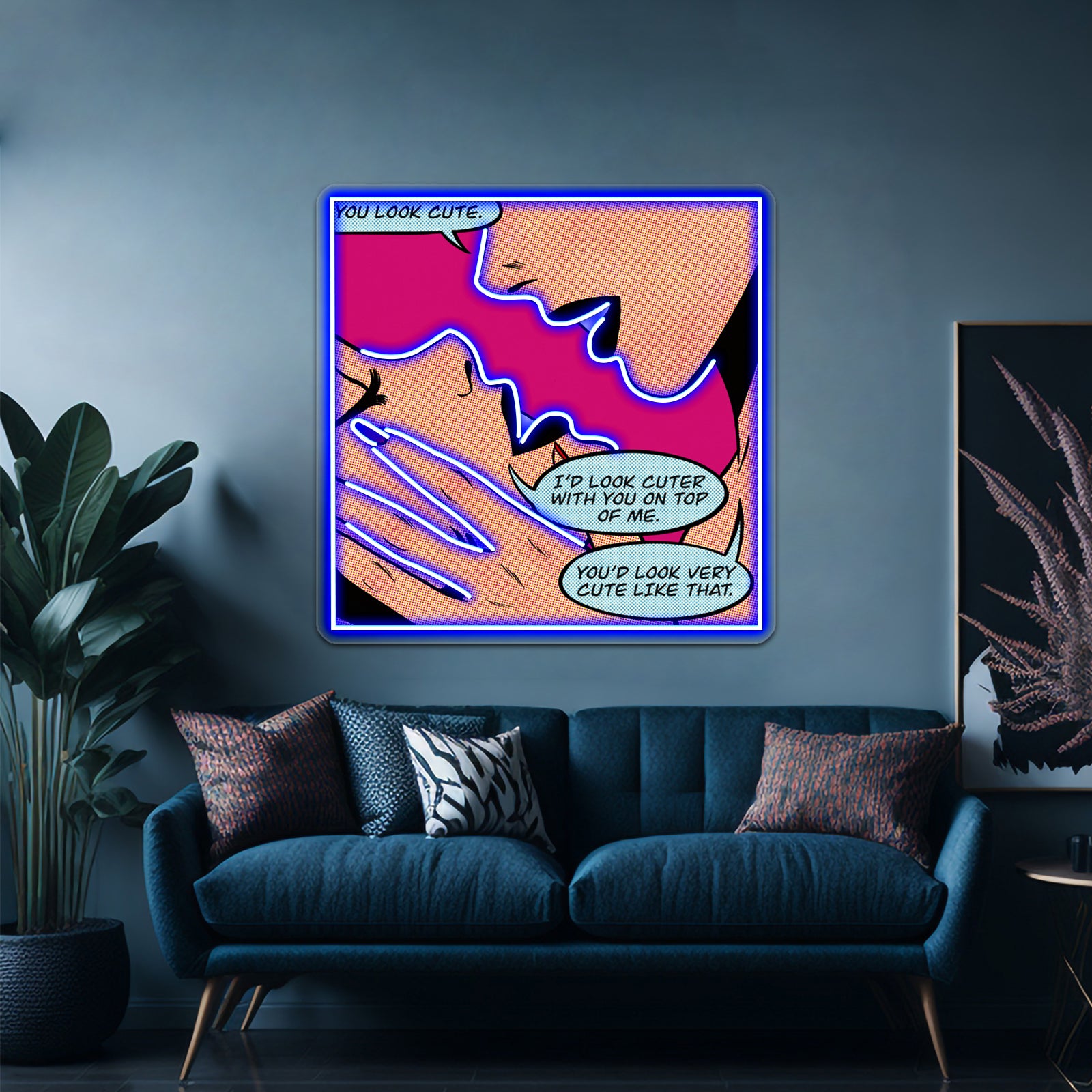 You Look Cute Artwork Led Neon Signs | Shineneon