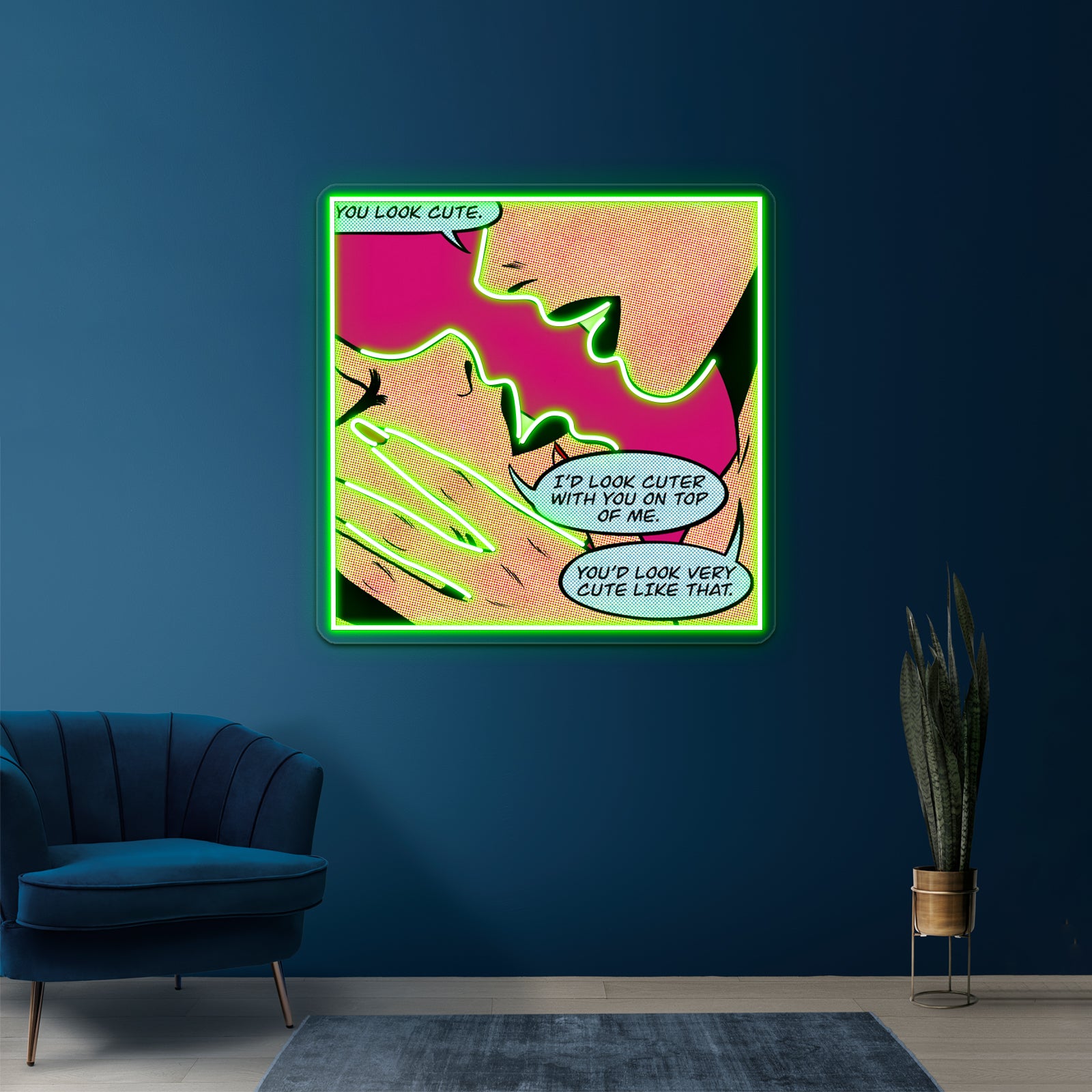 You Look Cute Artwork Led Neon Signs | Shineneon