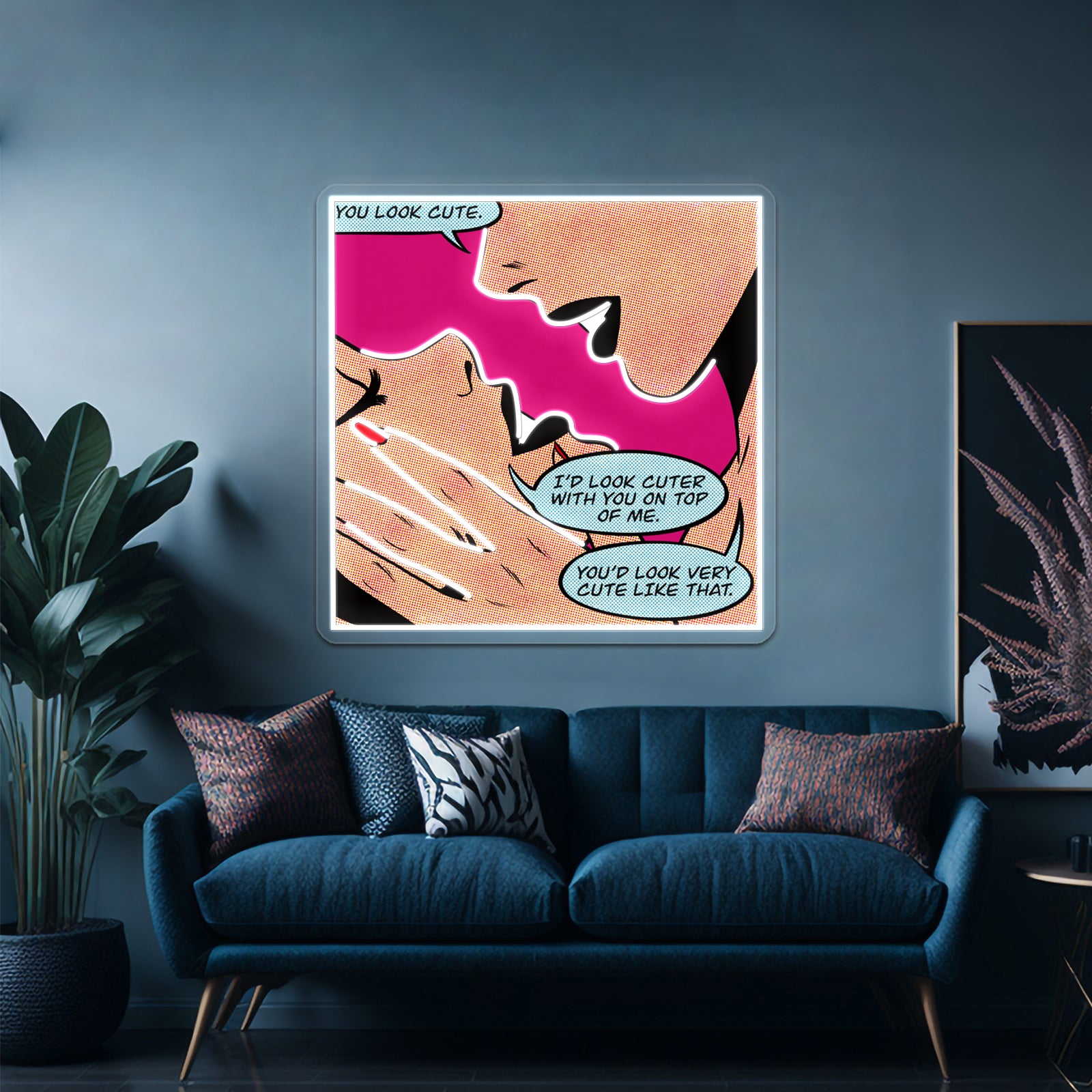 You Look Cute Artwork Led Neon Signs | Shineneon