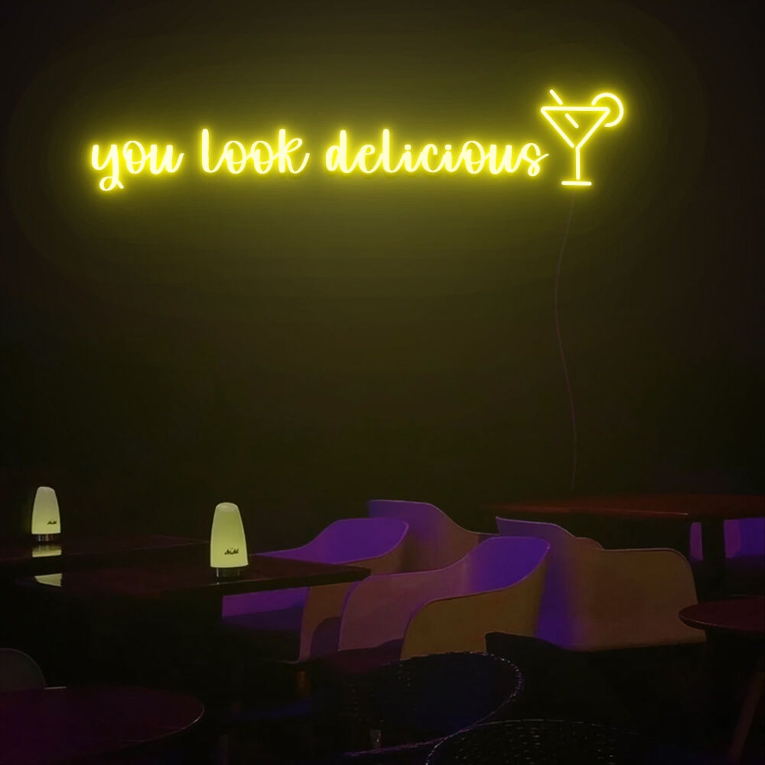 You Look Delicious Led Neon Sign For Home Party - Shineneon
