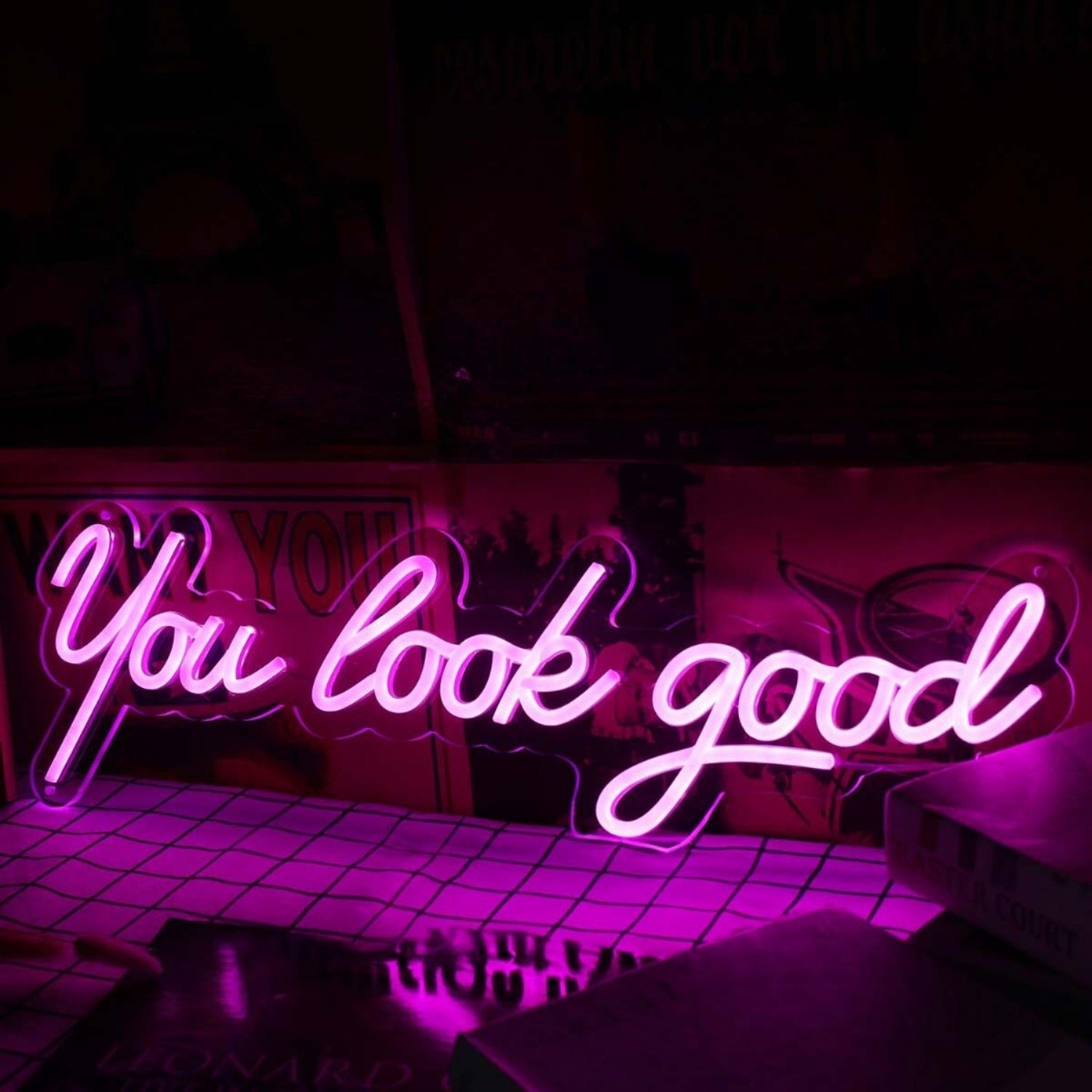 You Look Good Pink Led Neon Sign - Shineneon