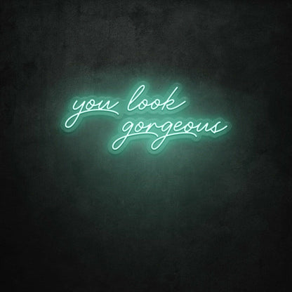 You Look Gorgeous Led Sign | Shineneon