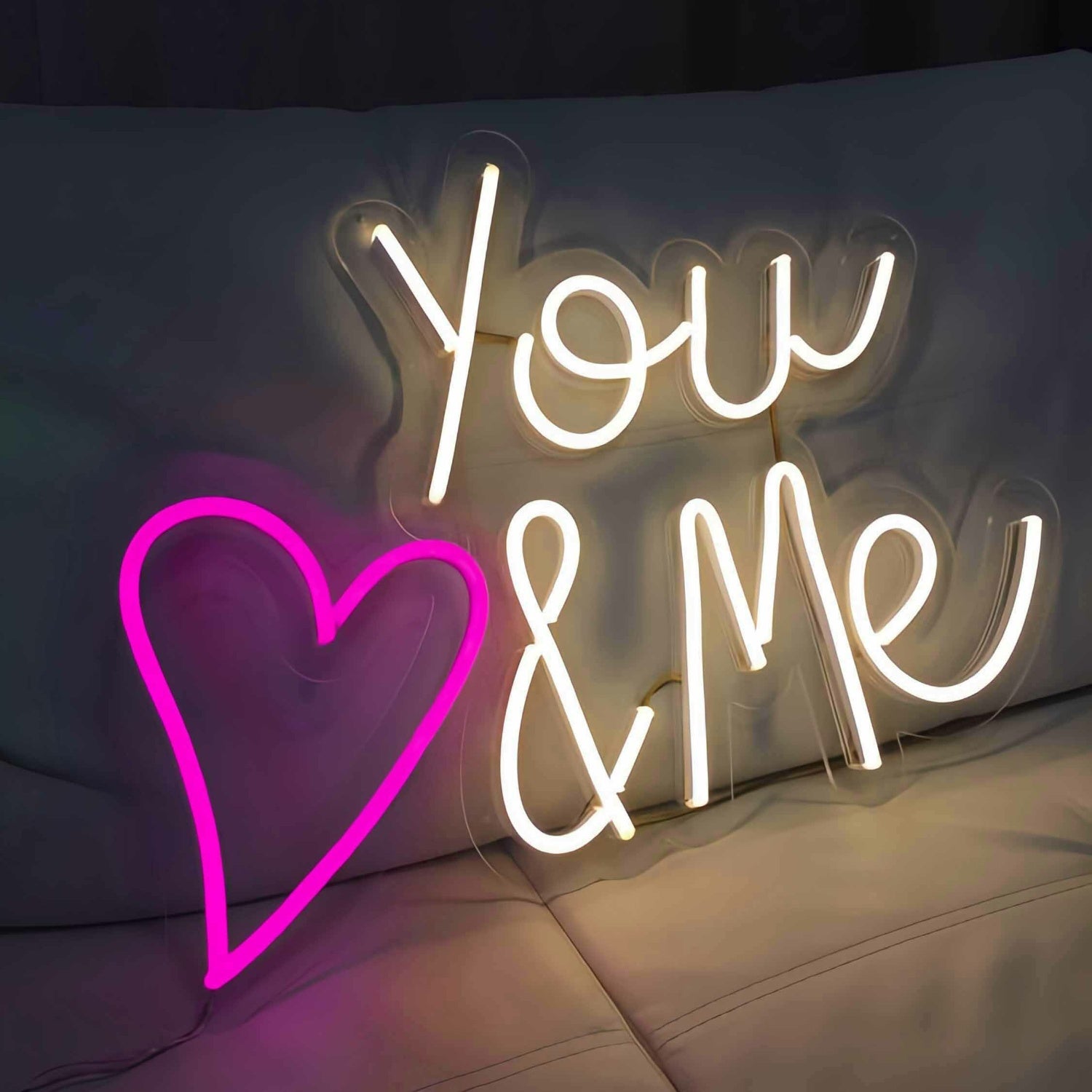 You Love Me Heart Wedding Neon Sign | Shineneon