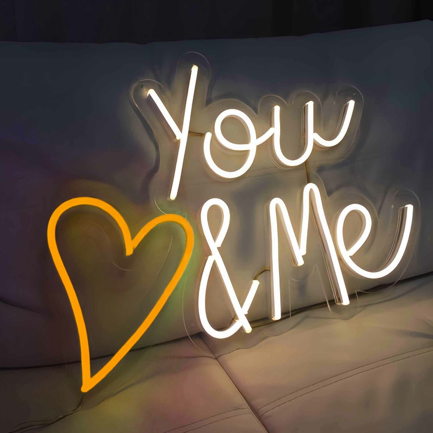 You Love Me Heart Wedding Neon Sign | Shineneon