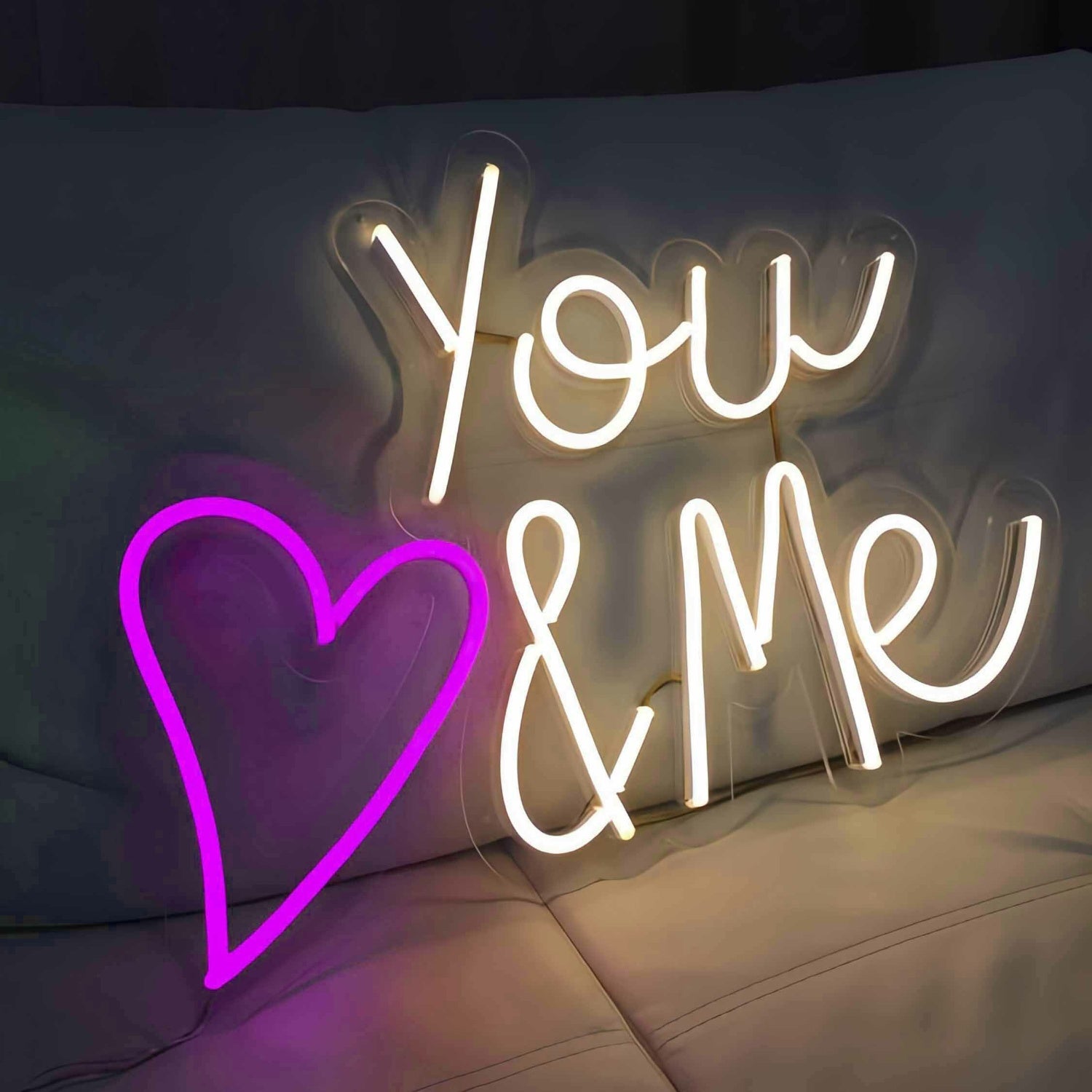 You Love Me Heart Wedding Neon Sign | Shineneon