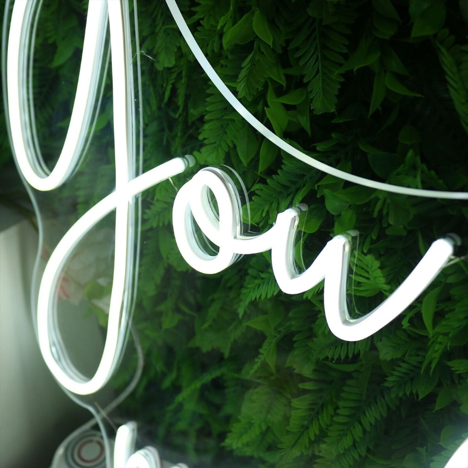 You Make Me Happy White Led Neon Sign - Shineneon