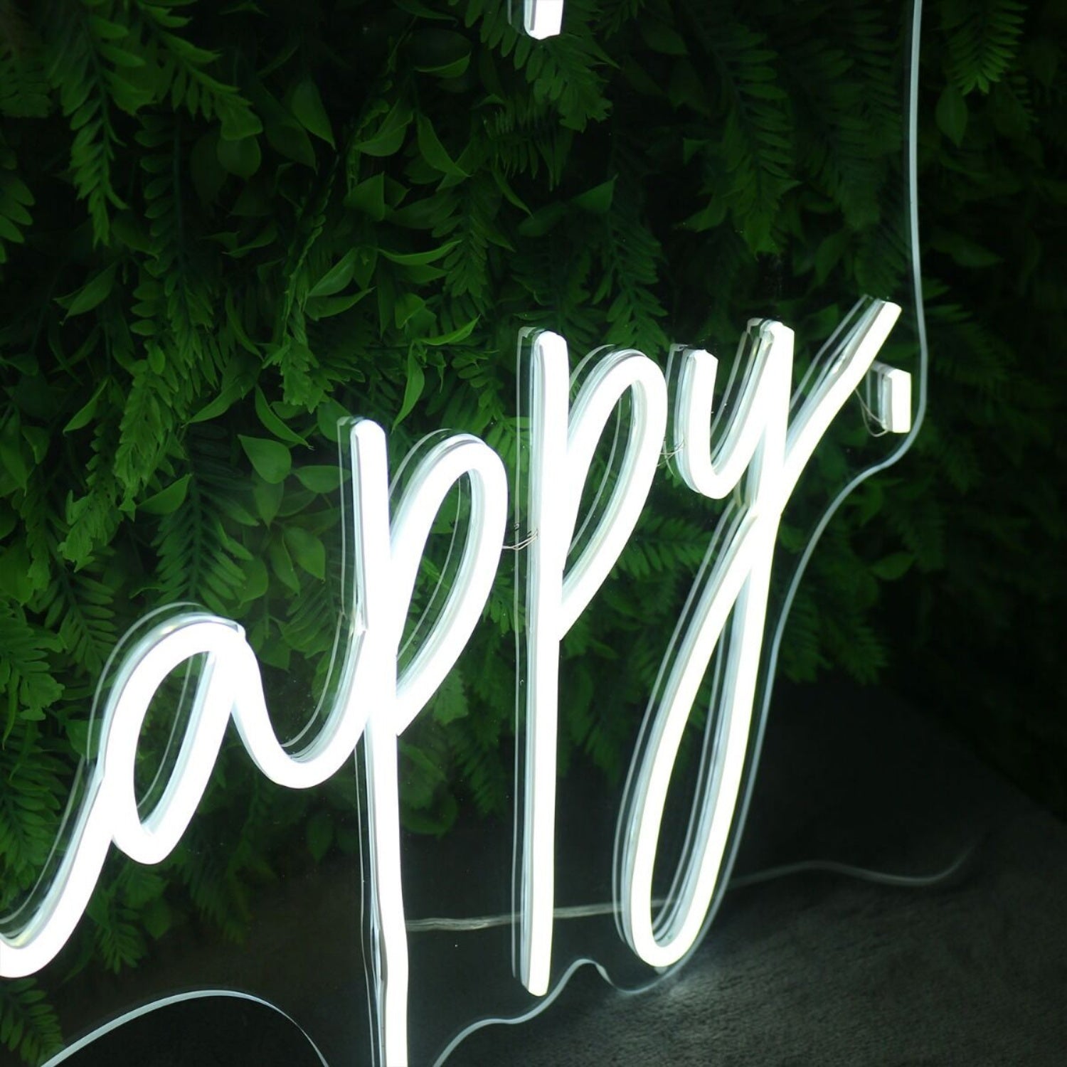 You Make Me Happy White Led Neon Sign - Shineneon