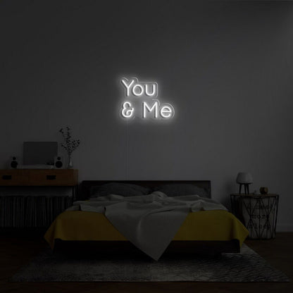 You Me Neon Sign For Romantic Decor | Shineneon