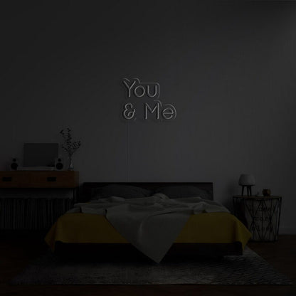 You Me Neon Sign For Romantic Decor | Shineneon