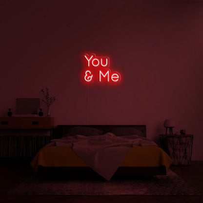 You Me Neon Sign For Romantic Decor | Shineneon