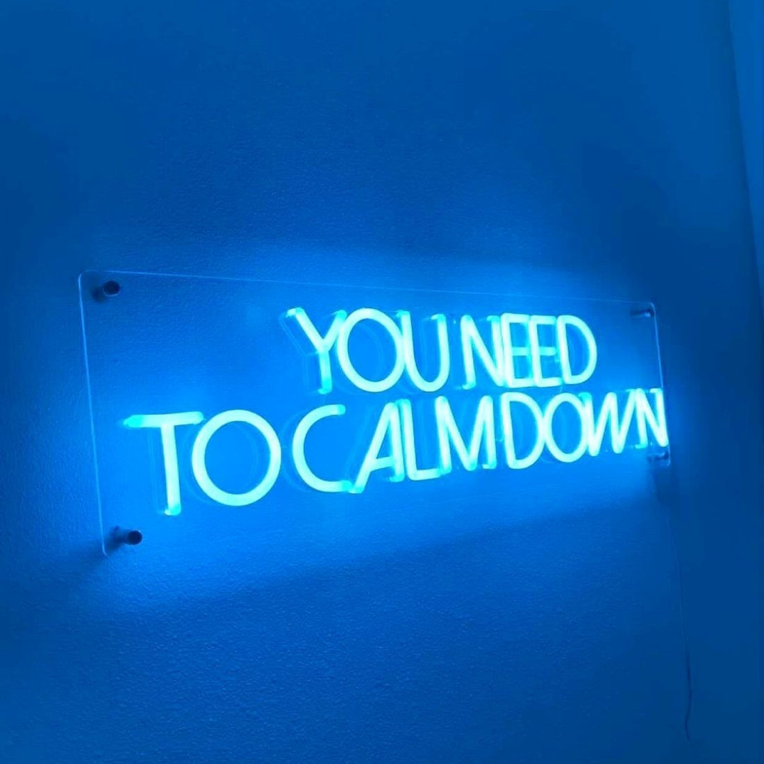 You Need To Calm Down Led Sign Business Neon Sign