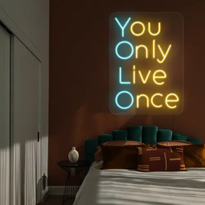 You Only Live Once Led Neon Sign | Shineneon