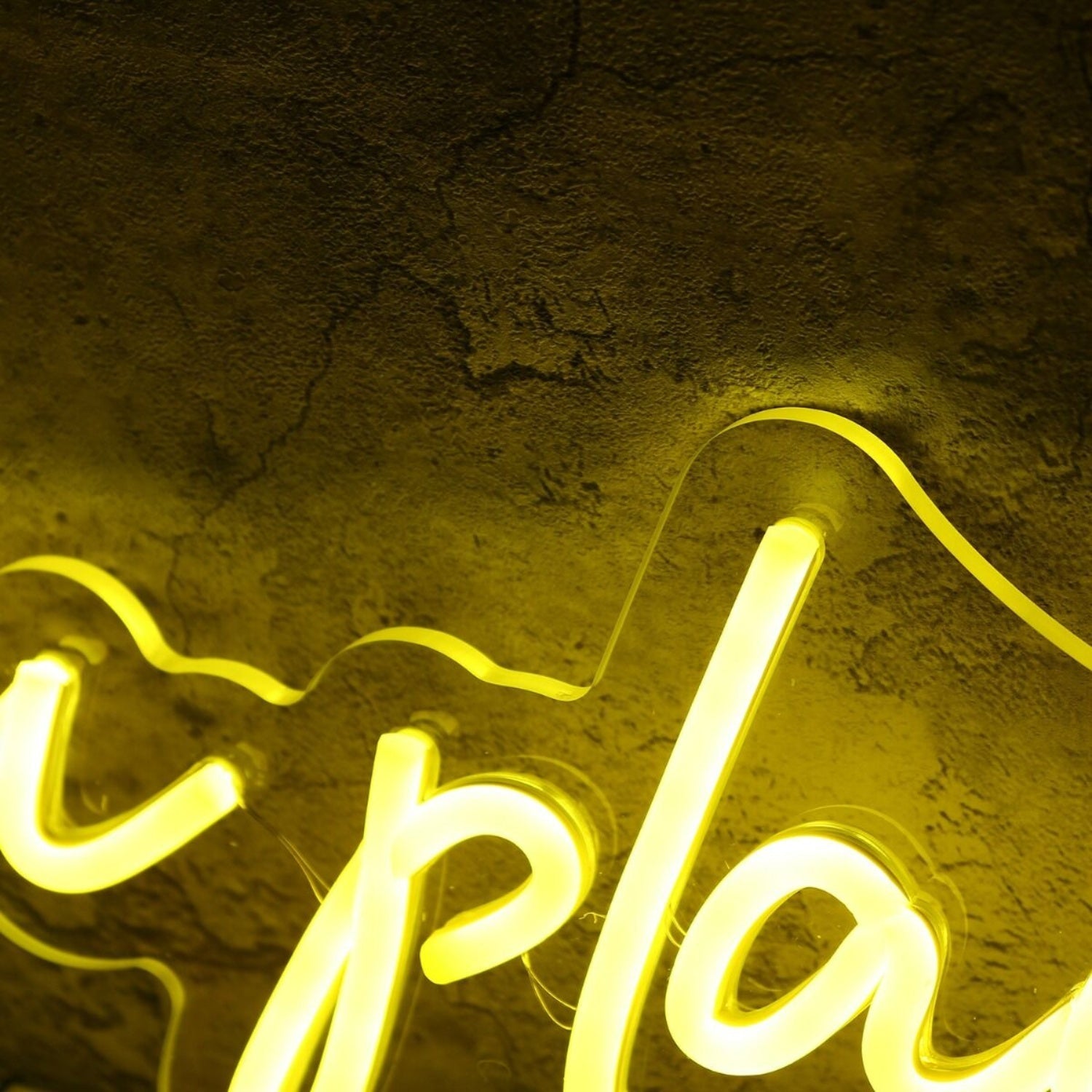 You Play Too Much Yellow Led Neon Sign - Shineneon