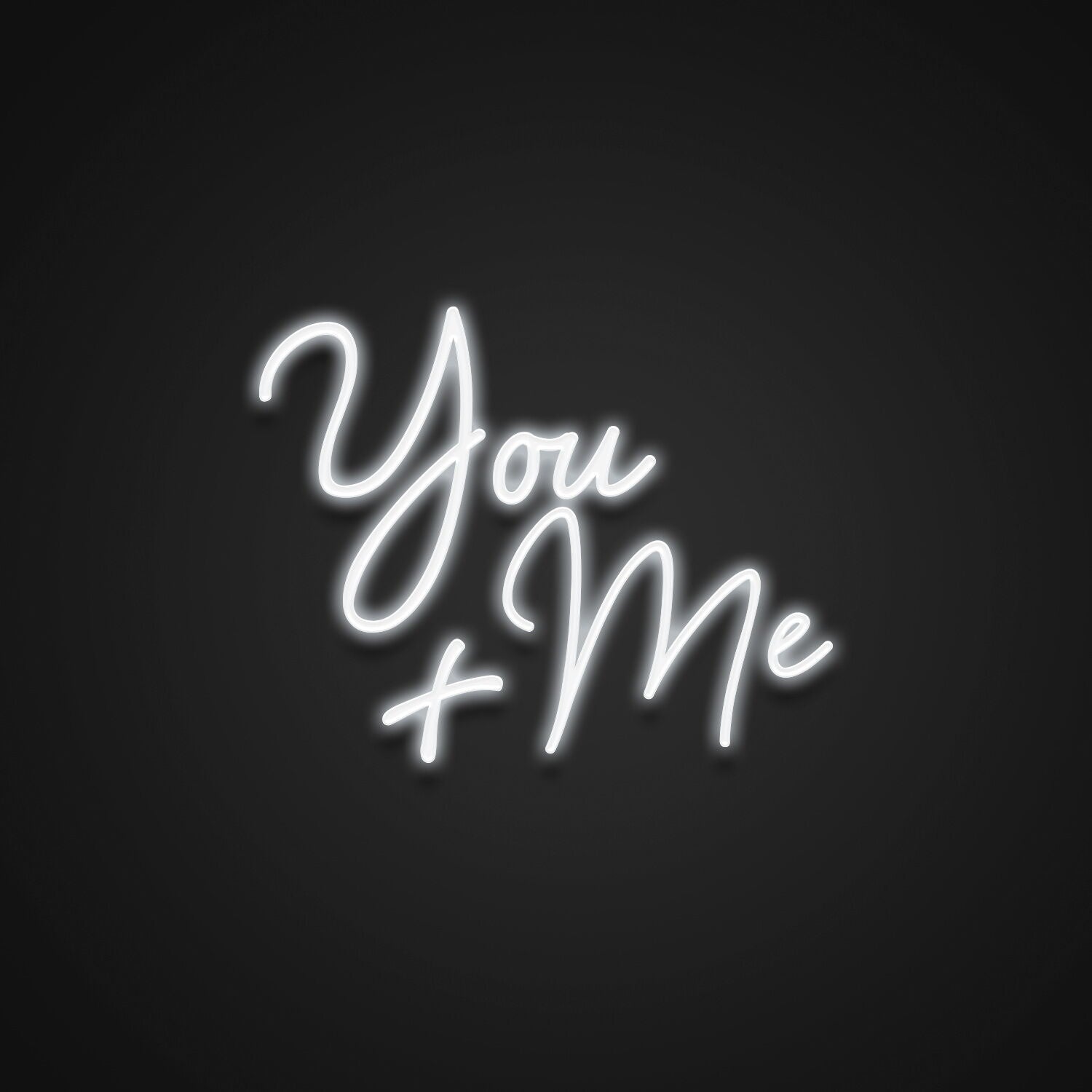 You Plus Me Neon Sign | Shineneon