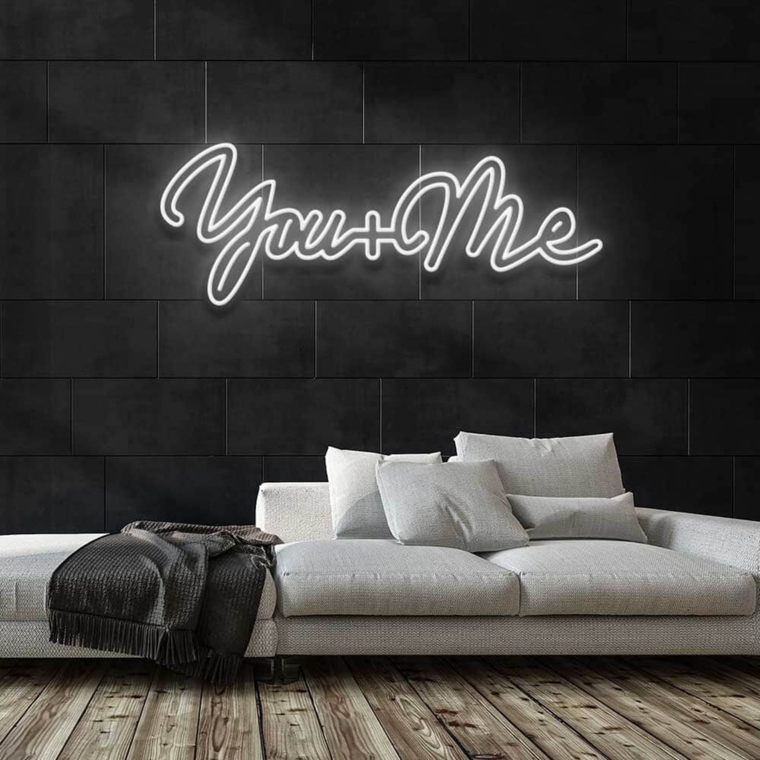 You Plus Me V1 Neon Sign | Shineneon