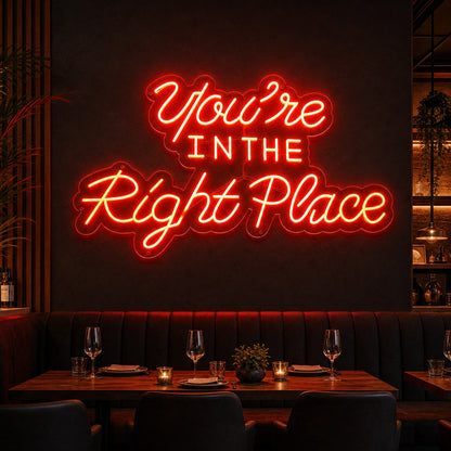 You Re Business Wall Decor LED Neon Sign high-converting product image