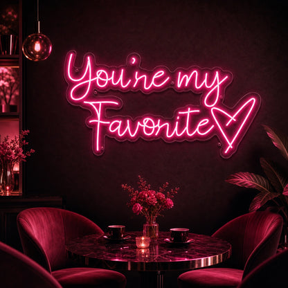 You Re My Favorite LED Neon Sign high-converting product image