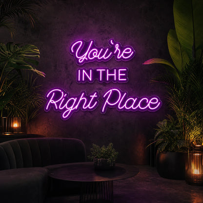You Re Wall Art LED Neon Sign high-converting product image