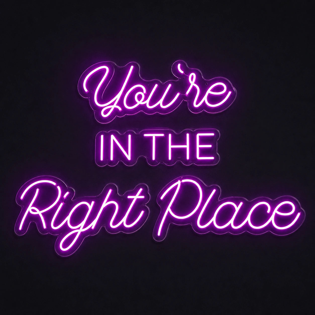 You Re Wall Art LED Neon Sign main product image