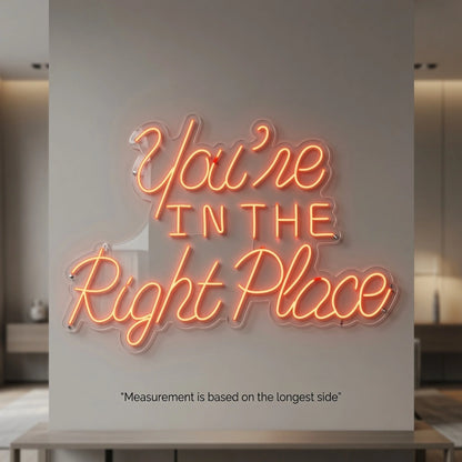 You Re Wall Decor LED Neon Sign - 04 Size Image