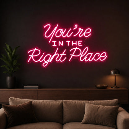 You Re Wall Decor LED Neon Sign Garage Man Cave Neon Sign size image